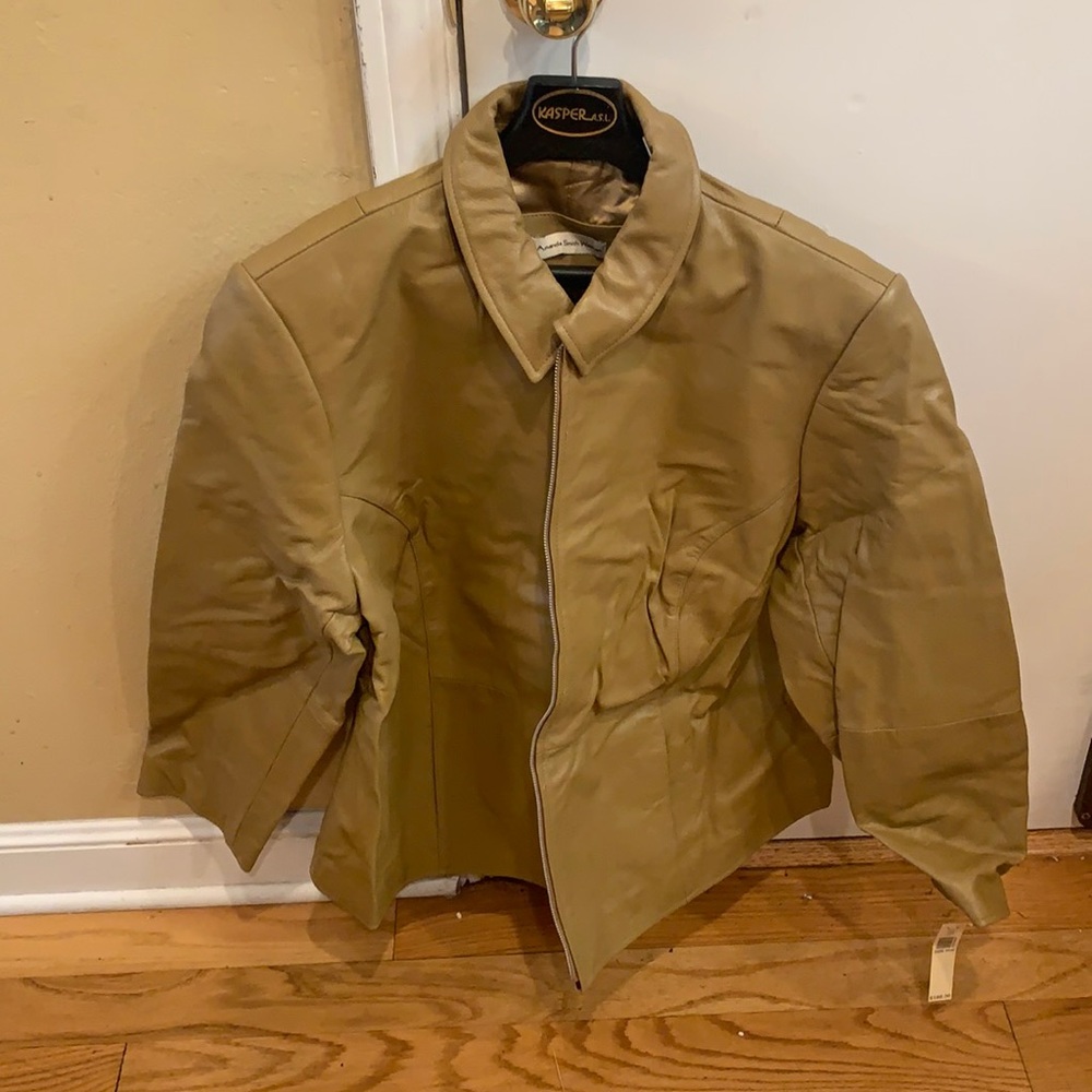 Amanda Smith leather jacket